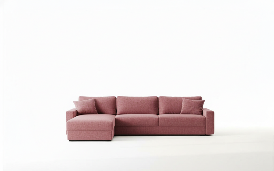 Naples L 345 - Modern L-Shaped Sofa