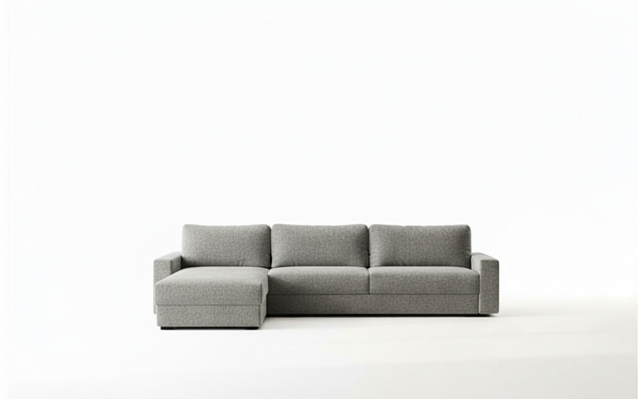 Naples L 345 - Modern L-Shaped Sofa