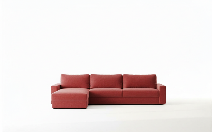 Naples L 345 - Modern L-Shaped Sofa