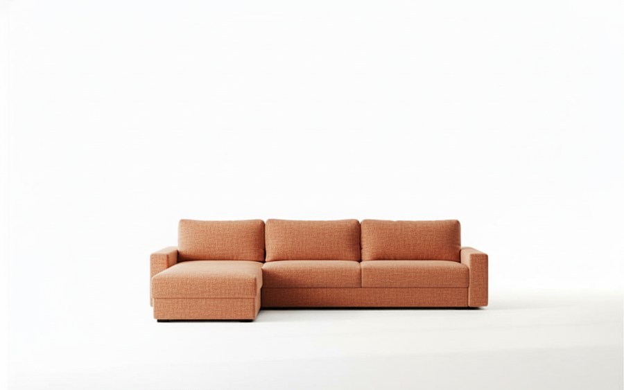 Naples L 345 - Modern L-Shaped Sofa