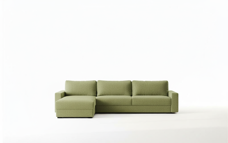Naples L 285 - Modern L-Shaped Sofa
