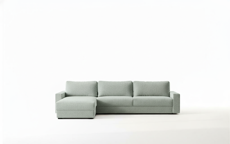 Naples L 285 - Modern L-Shaped Sofa