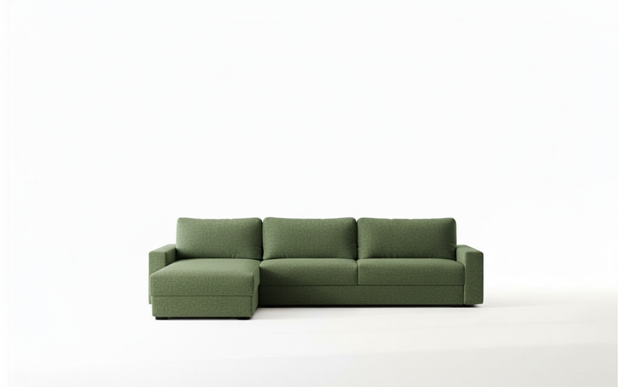 Naples L 345 - Modern L-Shaped Sofa