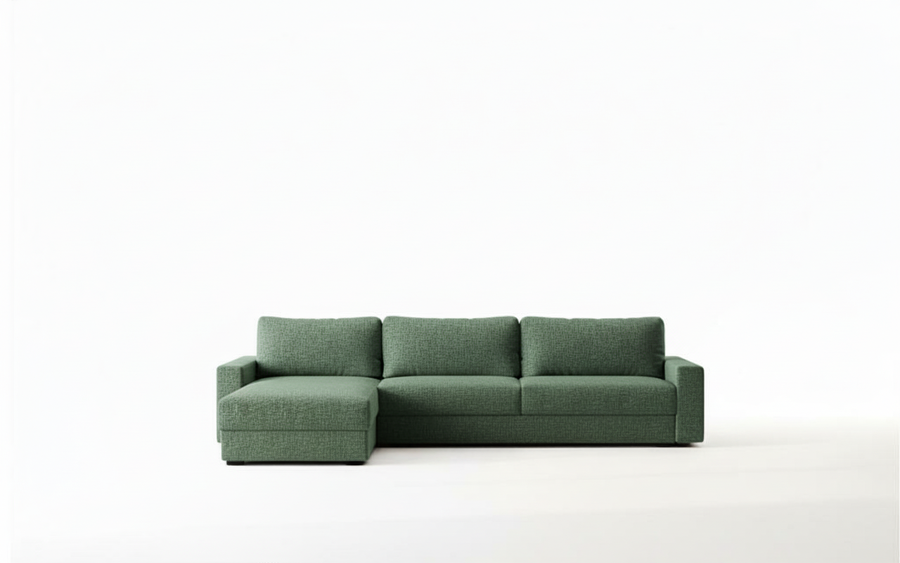 Naples L 285 - Modern L-Shaped Sofa