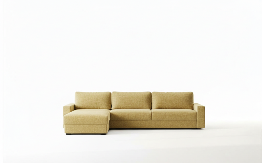 Naples L 345 - Modern L-Shaped Sofa