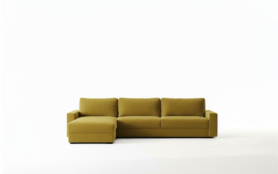 Naples L 345 - Modern L-Shaped Sofa