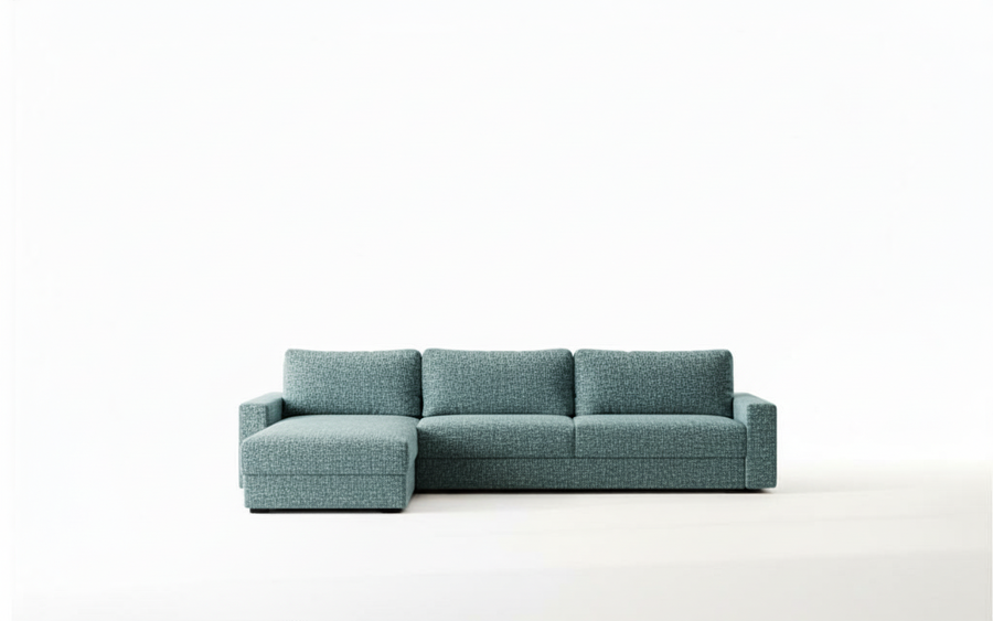 Naples L 285 - Modern L-Shaped Sofa