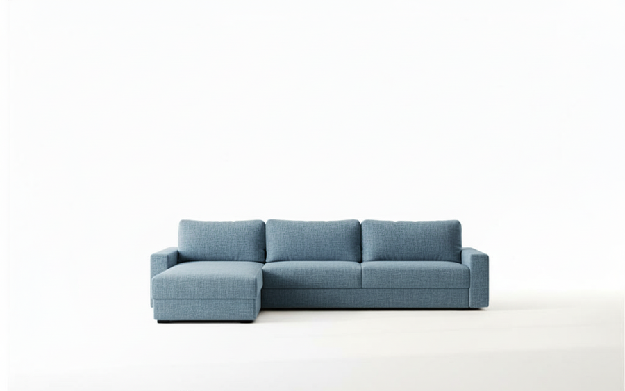 Naples L 345 - Modern L-Shaped Sofa