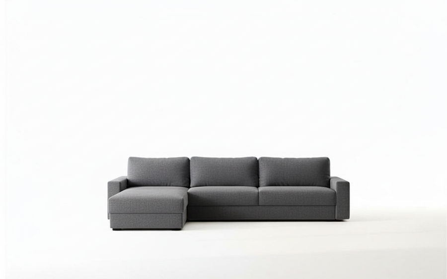 Naples L 345 - Modern L-Shaped Sofa