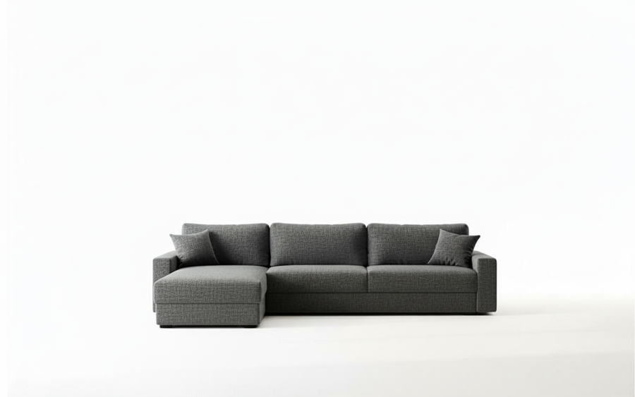 Naples L 345 - Modern L-Shaped Sofa