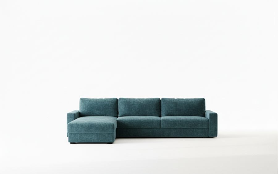 Naples L 345 - Modern L-Shaped Sofa