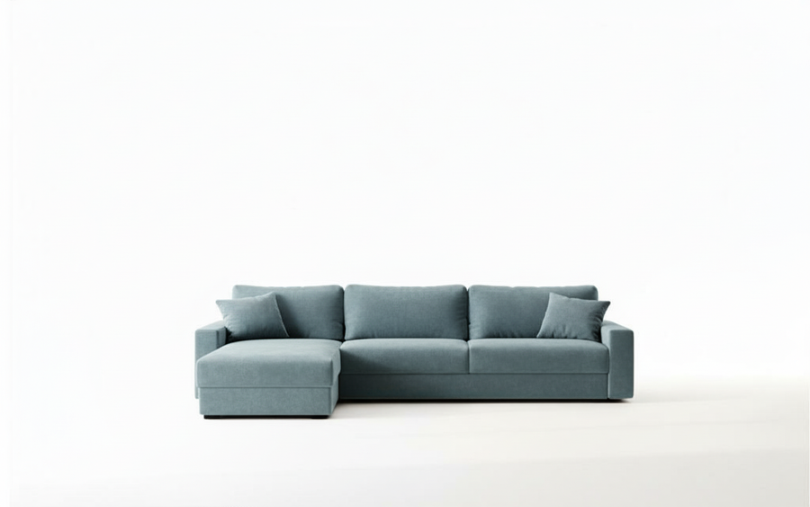 Naples L 345 - Modern L-Shaped Sofa