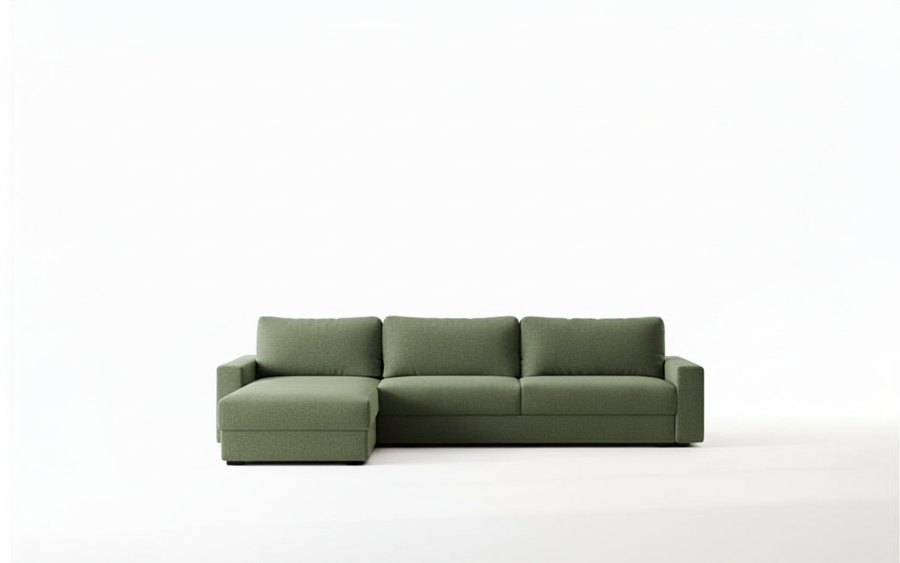 Naples L 285 - Modern L-Shaped Sofa
