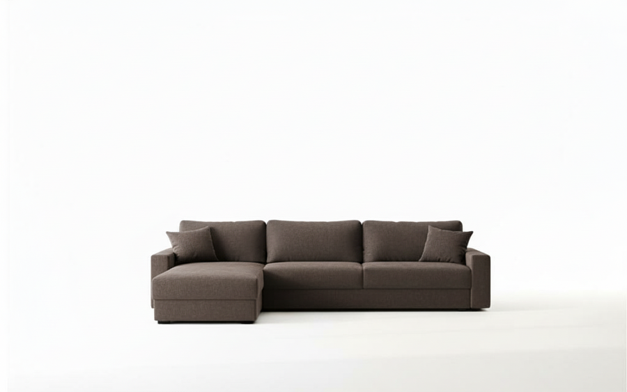 Naples L 285 - Modern L-Shaped Sofa