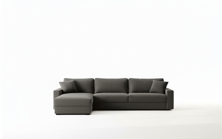 Naples L 285 - Modern L-Shaped Sofa