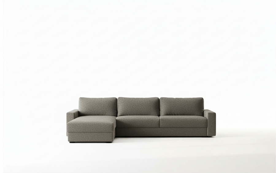 Naples L 285 - Modern L-Shaped Sofa