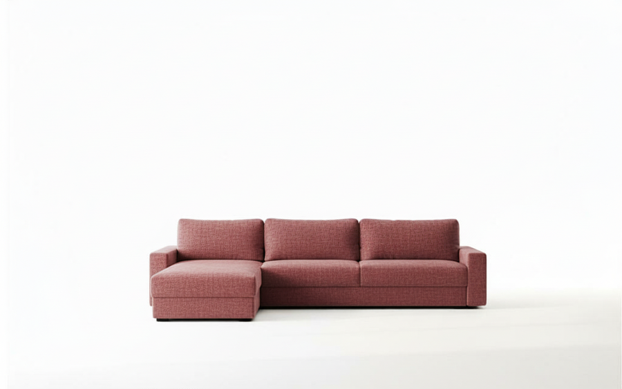 Naples L 285 - Modern L-Shaped Sofa