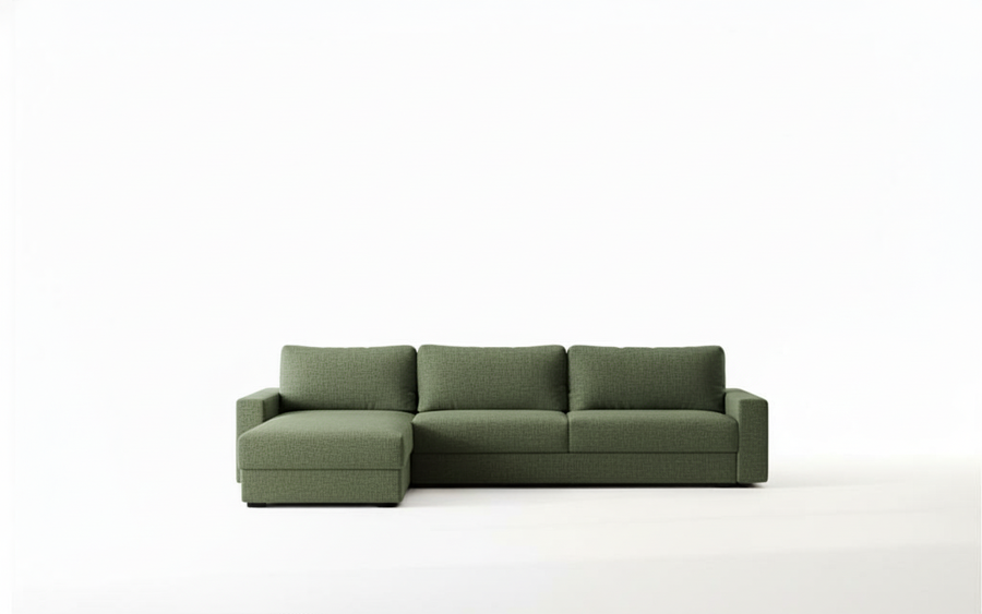 Naples L 345 - Modern L-Shaped Sofa