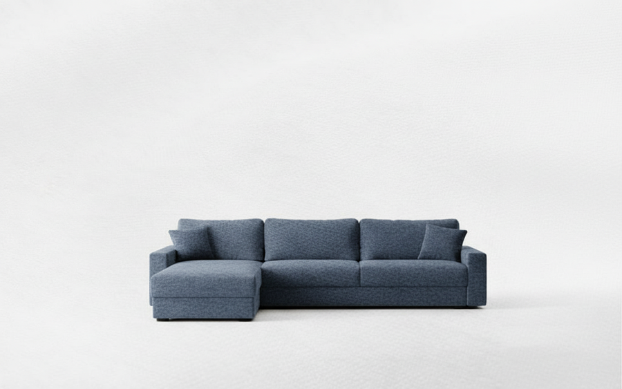 Naples L 345 - Modern L-Shaped Sofa