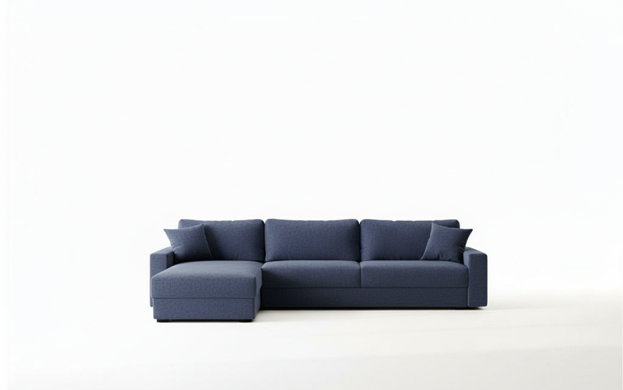 Naples L 285 - Modern L-Shaped Sofa