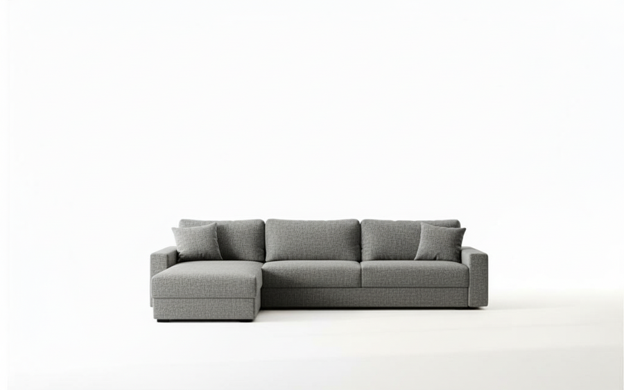 Naples L 285 - Modern L-Shaped Sofa