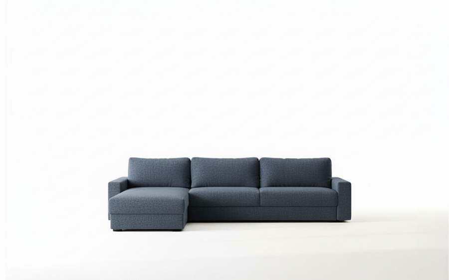 Naples L 345 - Modern L-Shaped Sofa