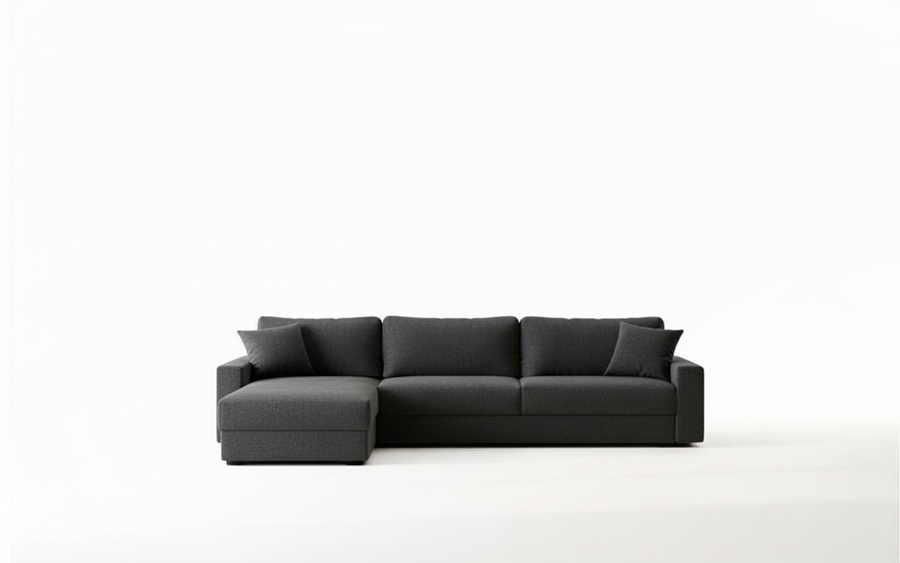 Naples L 285 - Modern L-Shaped Sofa