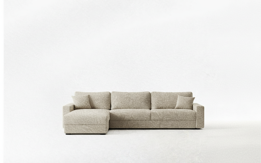 Naples L 285 - Modern L-Shaped Sofa