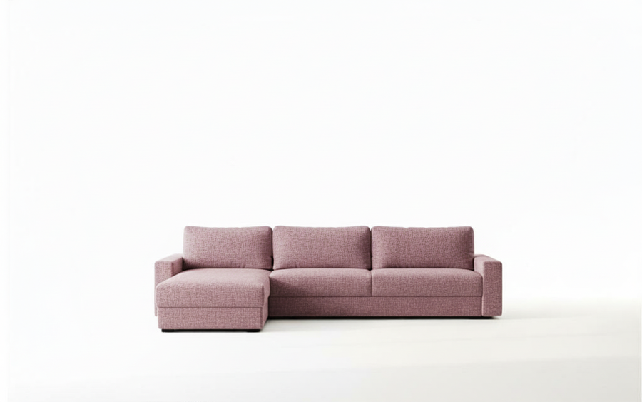 Naples L 345 - Modern L-Shaped Sofa