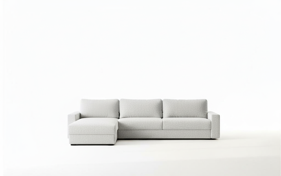 Naples L 345 - Modern L-Shaped Sofa