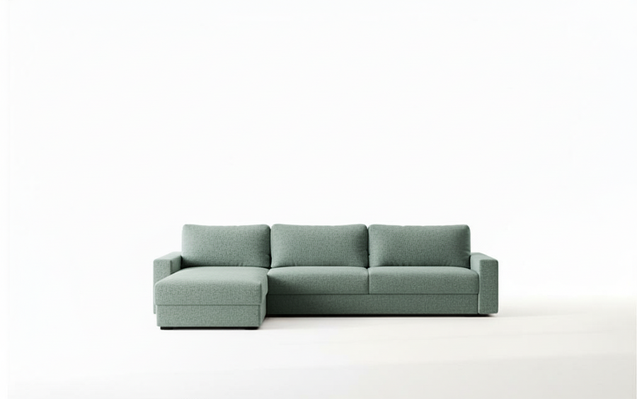Naples L 285 - Modern L-Shaped Sofa