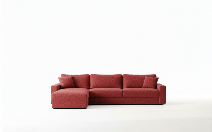 Naples L 285 - Modern L-Shaped Sofa