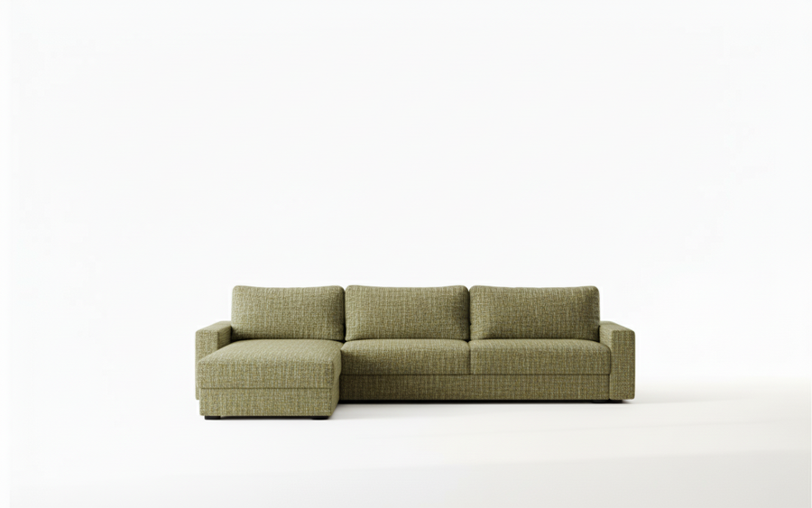 Naples L 345 - Modern L-Shaped Sofa