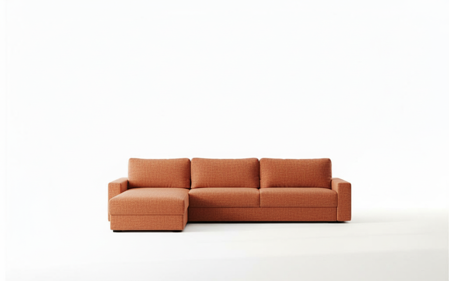 Naples L 285 - Modern L-Shaped Sofa