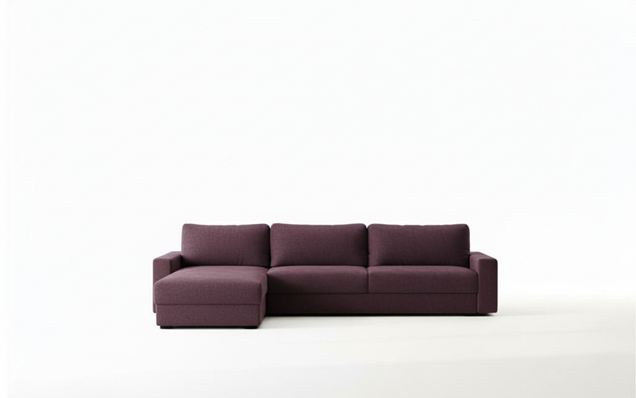Naples L 345 - Modern L-Shaped Sofa