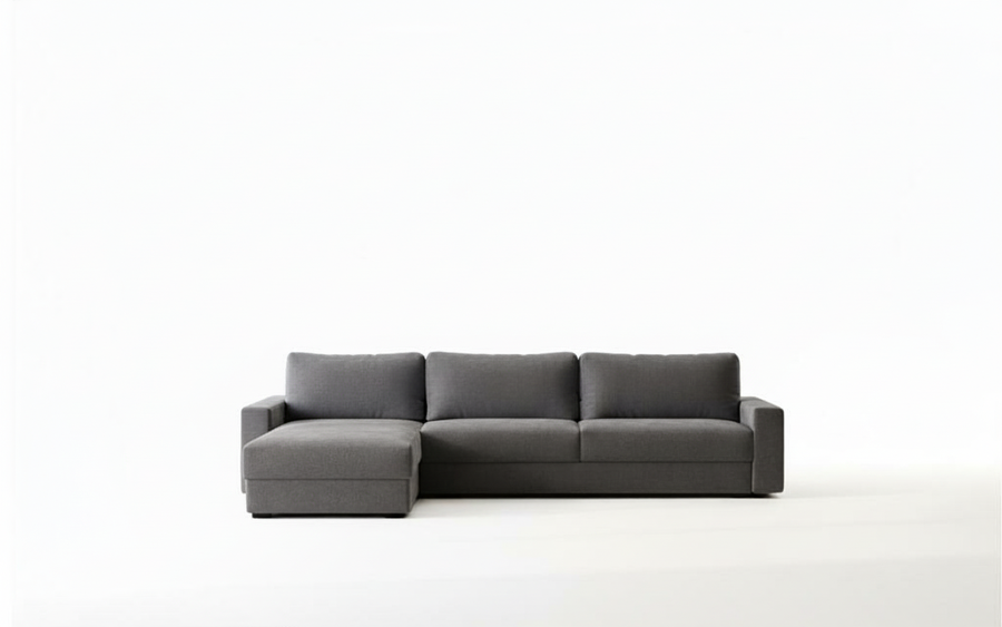 Naples L 285 - Modern L-Shaped Sofa
