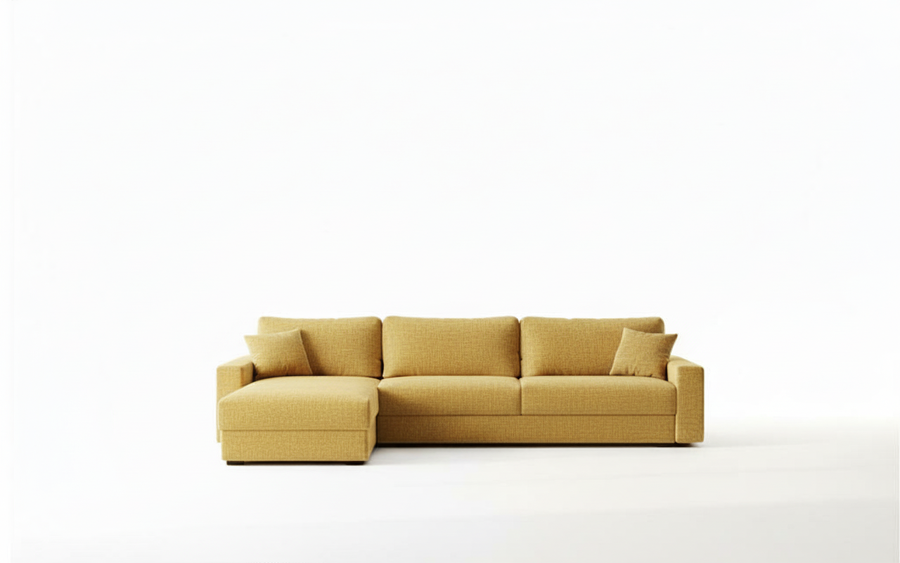 Naples L 345 - Modern L-Shaped Sofa