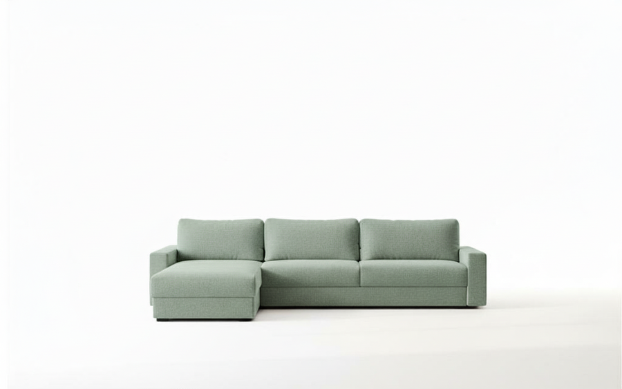 Naples L 285 - Modern L-Shaped Sofa