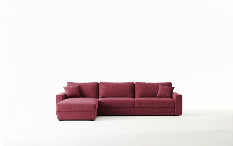 Naples L 285 - Modern L-Shaped Sofa
