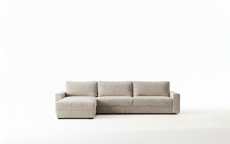 Naples L 285 - Modern L-Shaped Sofa