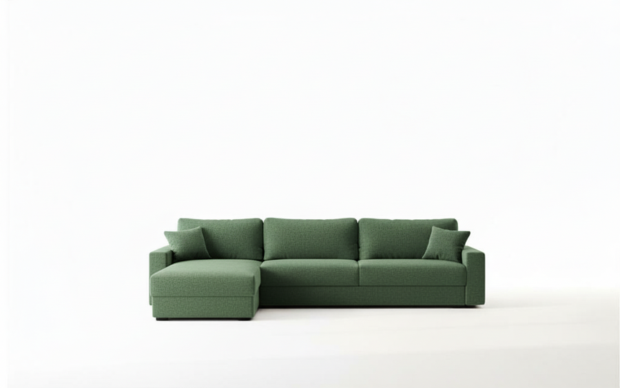 Naples L 285 - Modern L-Shaped Sofa