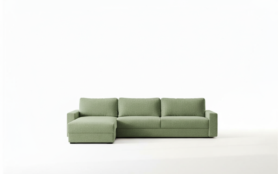 Naples L 345 - Modern L-Shaped Sofa