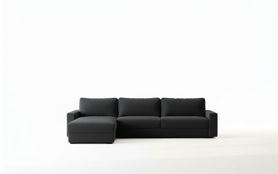 Naples L 345 - Modern L-Shaped Sofa