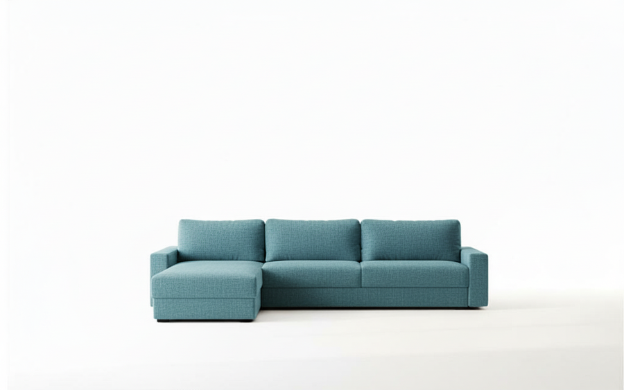 Naples L 345 - Modern L-Shaped Sofa