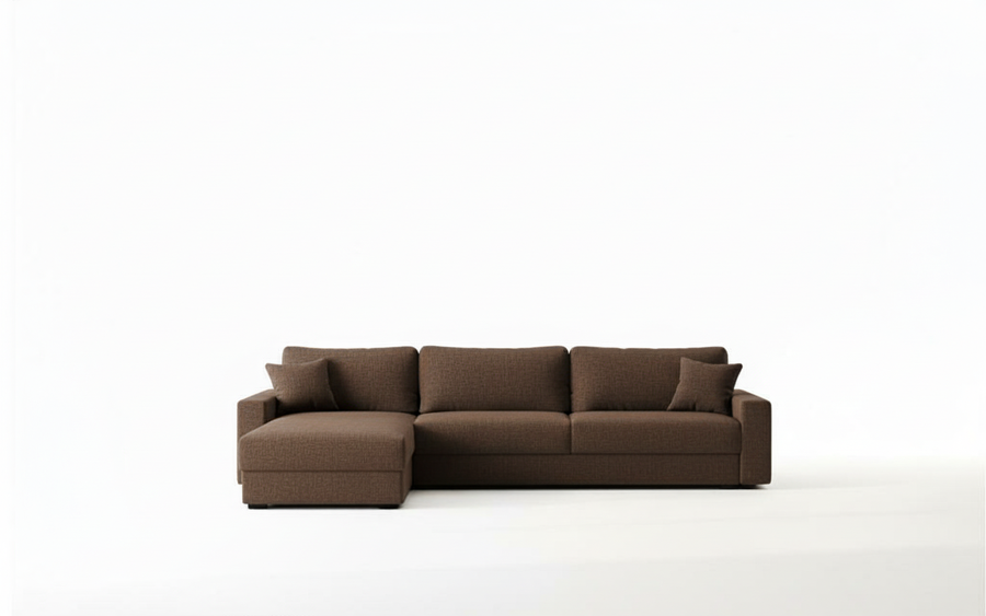Naples L 285 - Modern L-Shaped Sofa