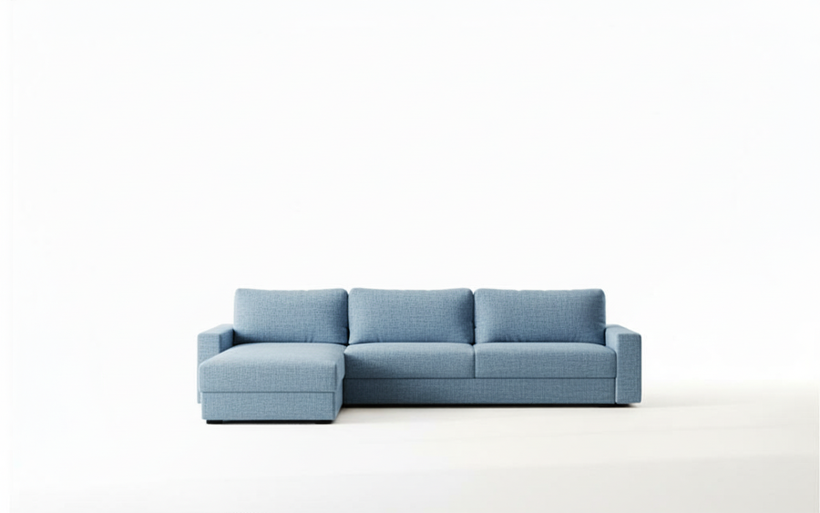 Naples L 285 - Modern L-Shaped Sofa