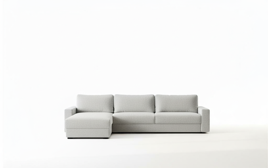 Naples L 285 - Modern L-Shaped Sofa