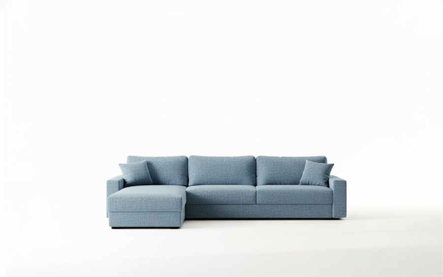 Naples L 345 - Modern L-Shaped Sofa