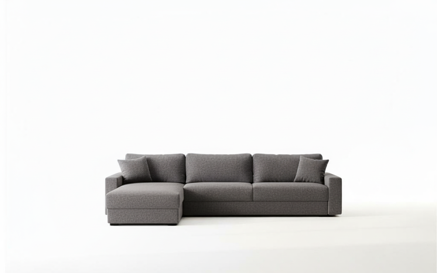 Naples L 345 - Modern L-Shaped Sofa