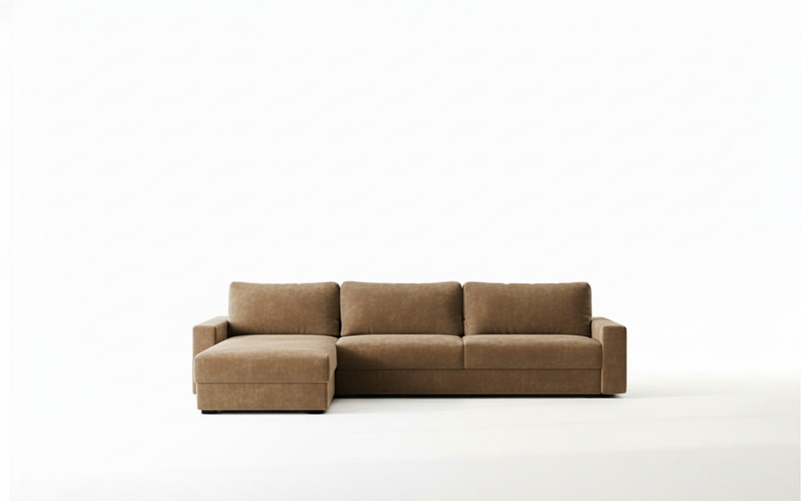 Naples L 285 - Modern L-Shaped Sofa